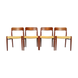 Chairs by Niels O. Muller model 75