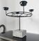 Chandelier couronne de style industriel, brutaliste