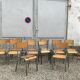 22 former vintage school chairs