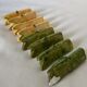 Set of 8 ceramic asparagus knife holders