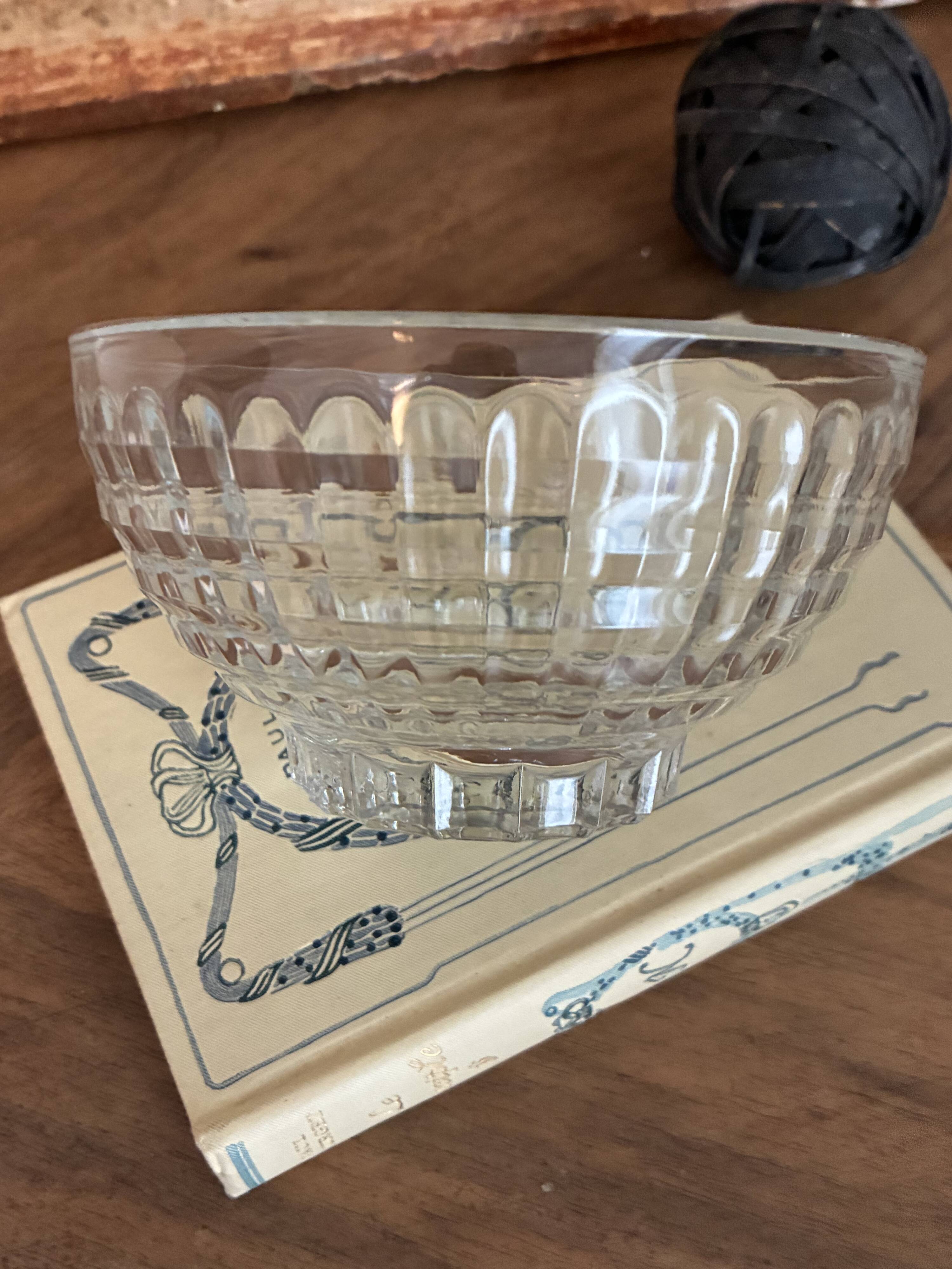 glass sugar bowl