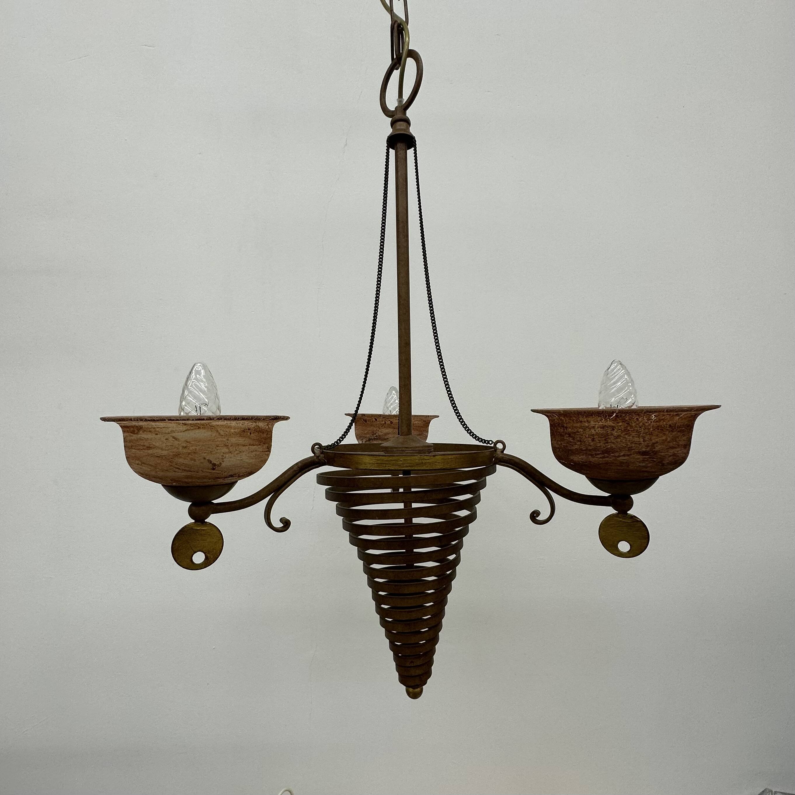 Grand lustre post-moderne, années 1990