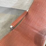 Ralph lauren leather & chrome lounge chair - usa 1990's