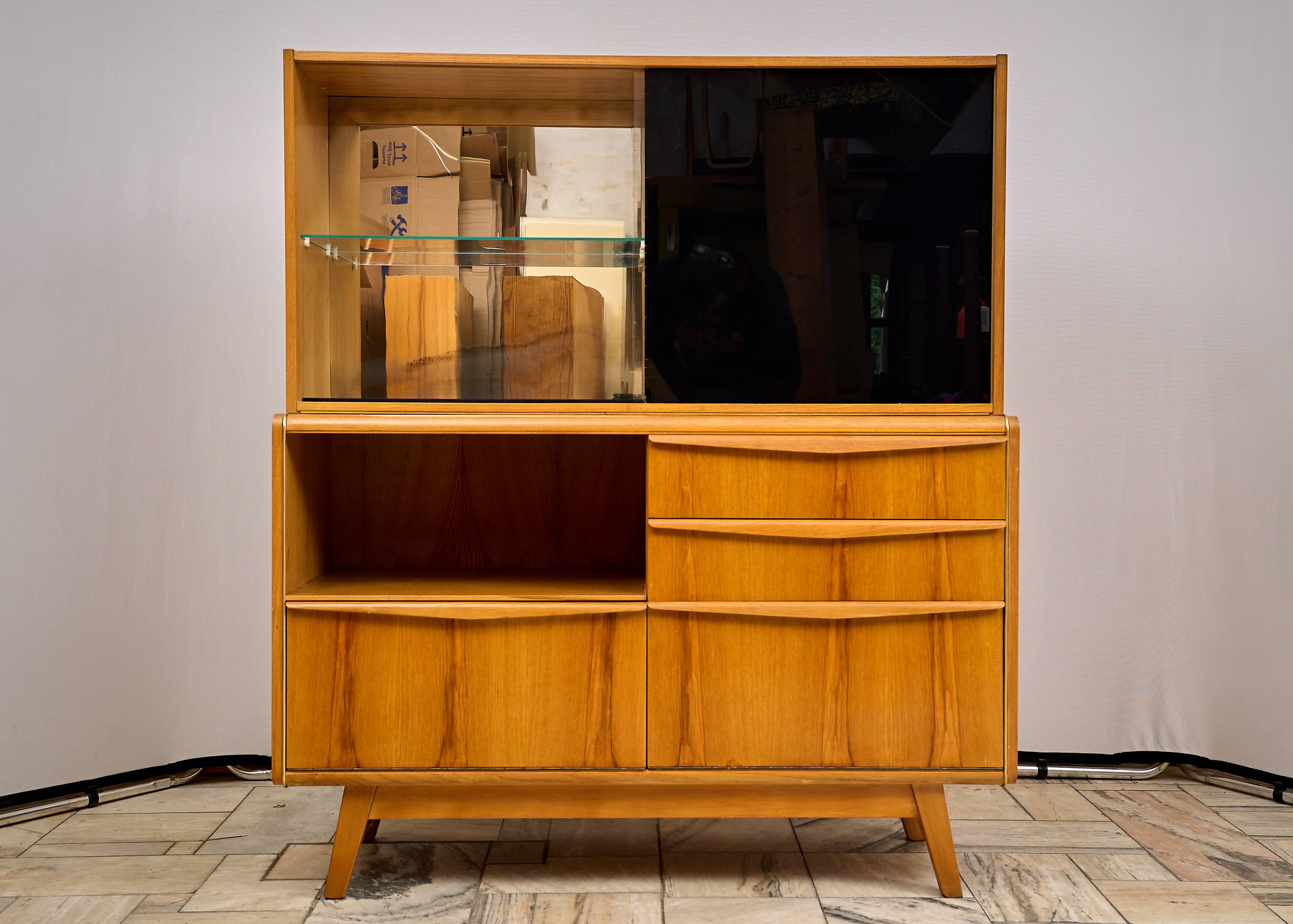 Vintage Credenza U-300 by Hubert Nepožitek & Bohumil Landsman for Jitona