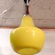Scandinavian style suspension in green/yellow opaline - 1970s
