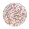 Pink dots plate 25cm