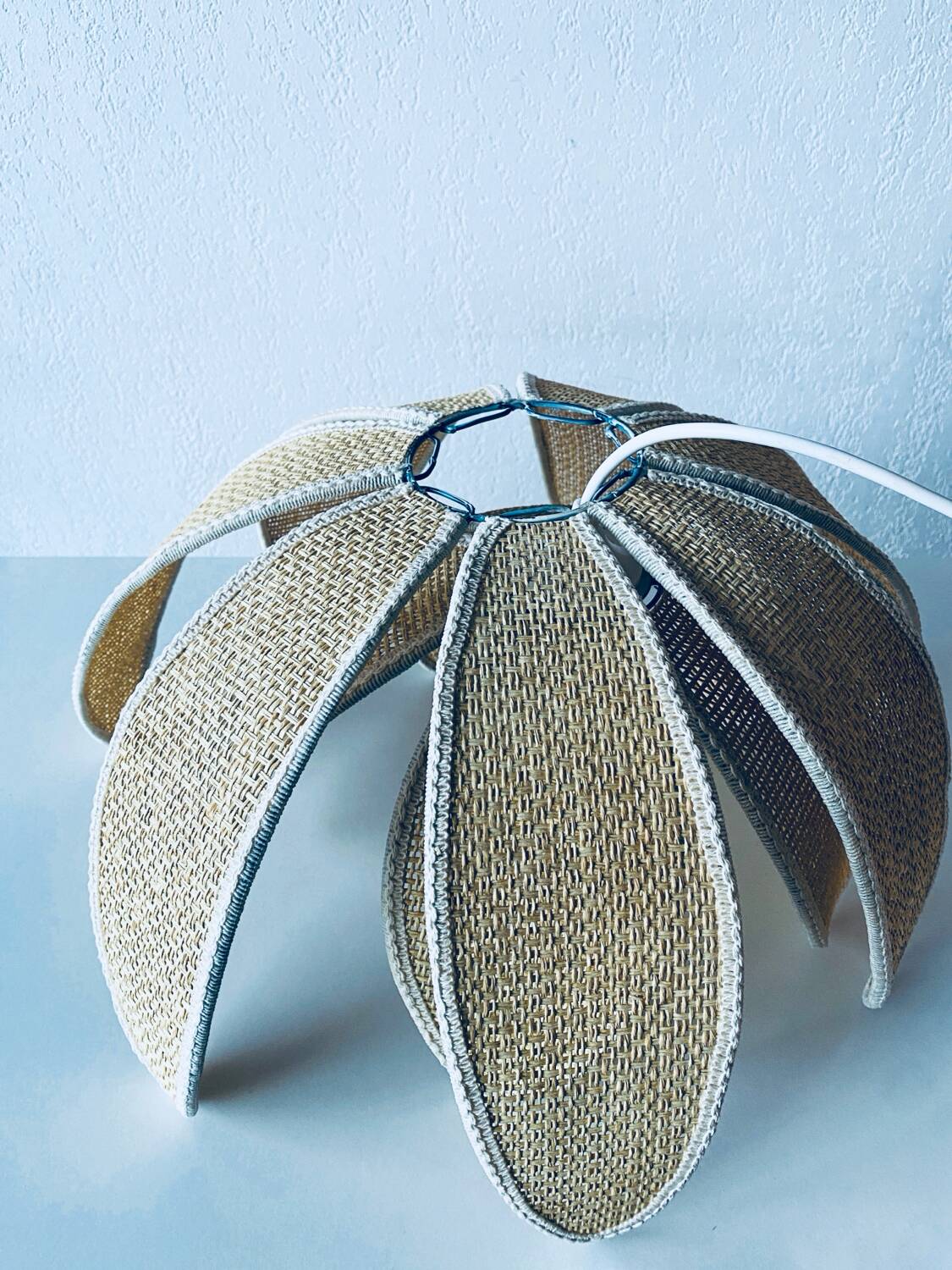 Lotus flower pendant light