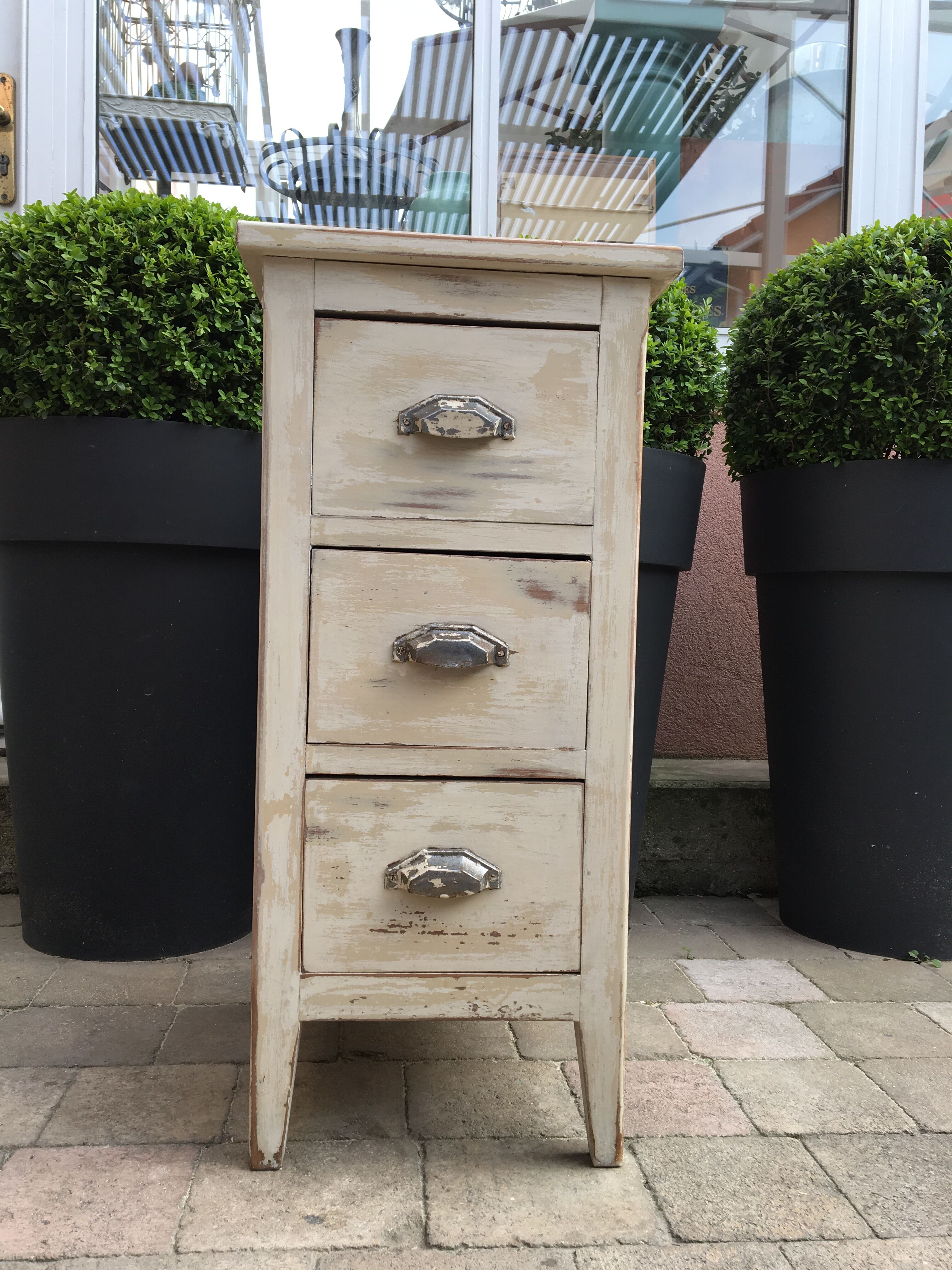 Vintage patinated chiffonnier