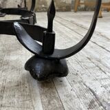 Table basse des années 80 style brutaliste
