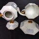 Service à thé en Porcelaine de Limoges F. Legrand and Cie art déco