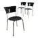 Ibisco chairs by Molteni & Consonni, vintage design by Giuseppe Raimondi.