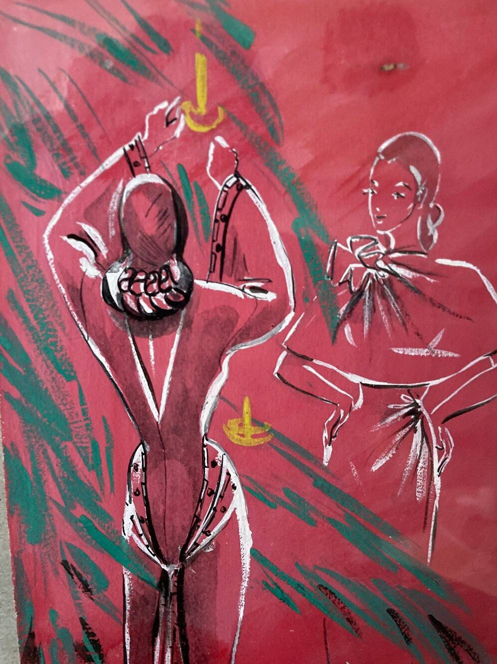 Fashion drawing G Mazoyer