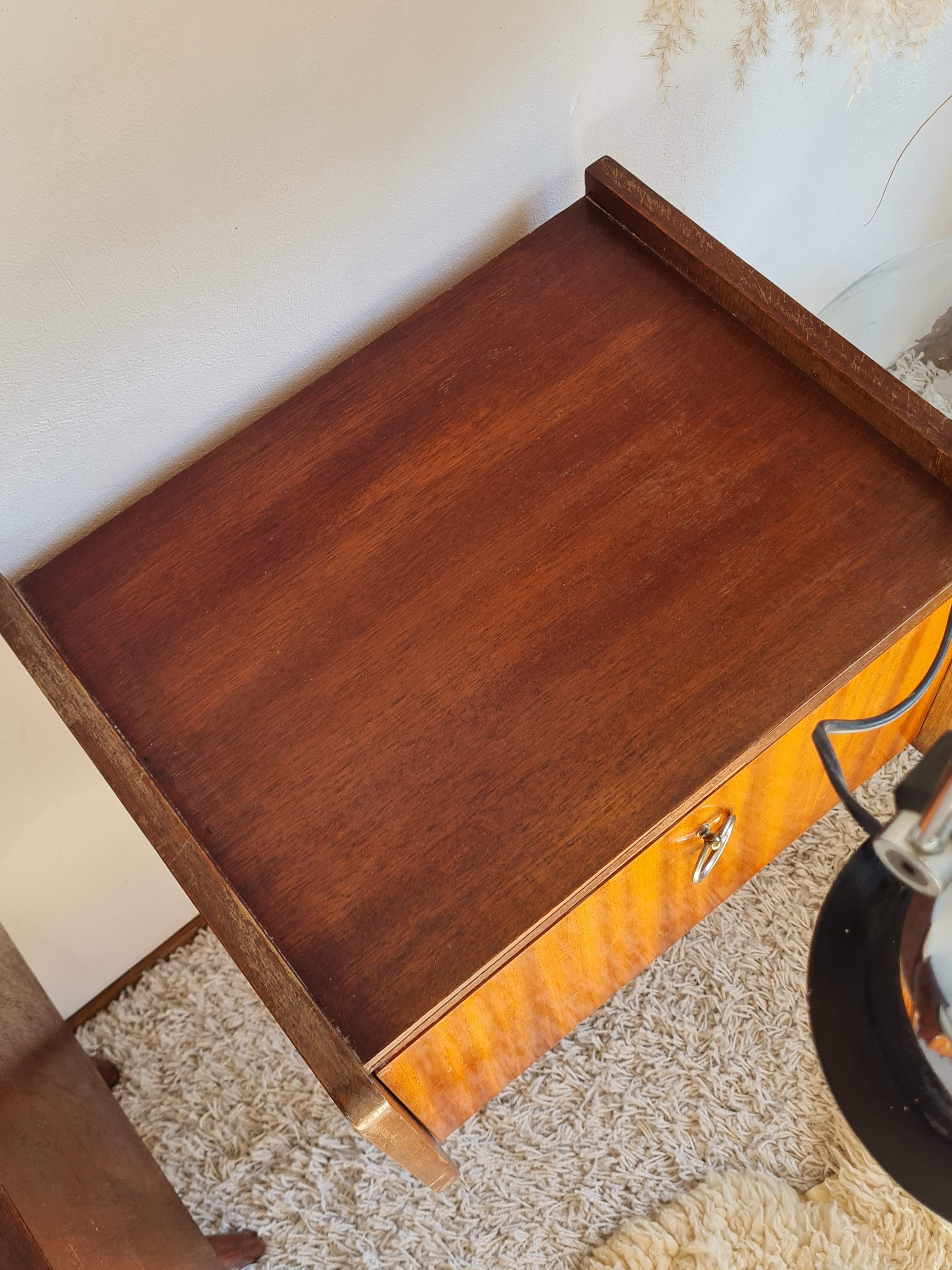 Pair of vintage bedside tables