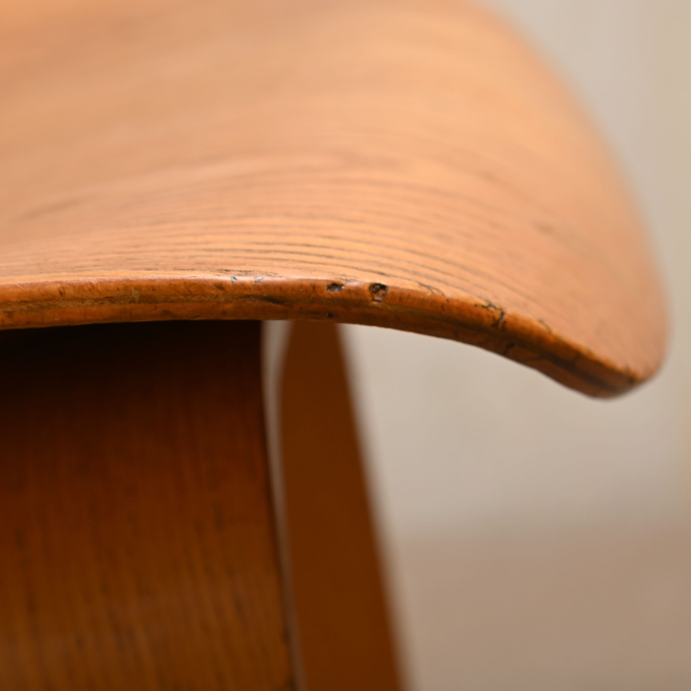Charles and Ray Eames Early DCW Ash plywood Dining Chairs for Herman Miller