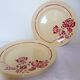 3 vintage dessert plates from St Amand 220614