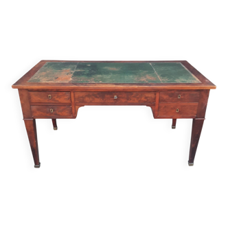 Mahogany desk from the Restoration period.
