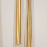 Pair of mid-century long pendants