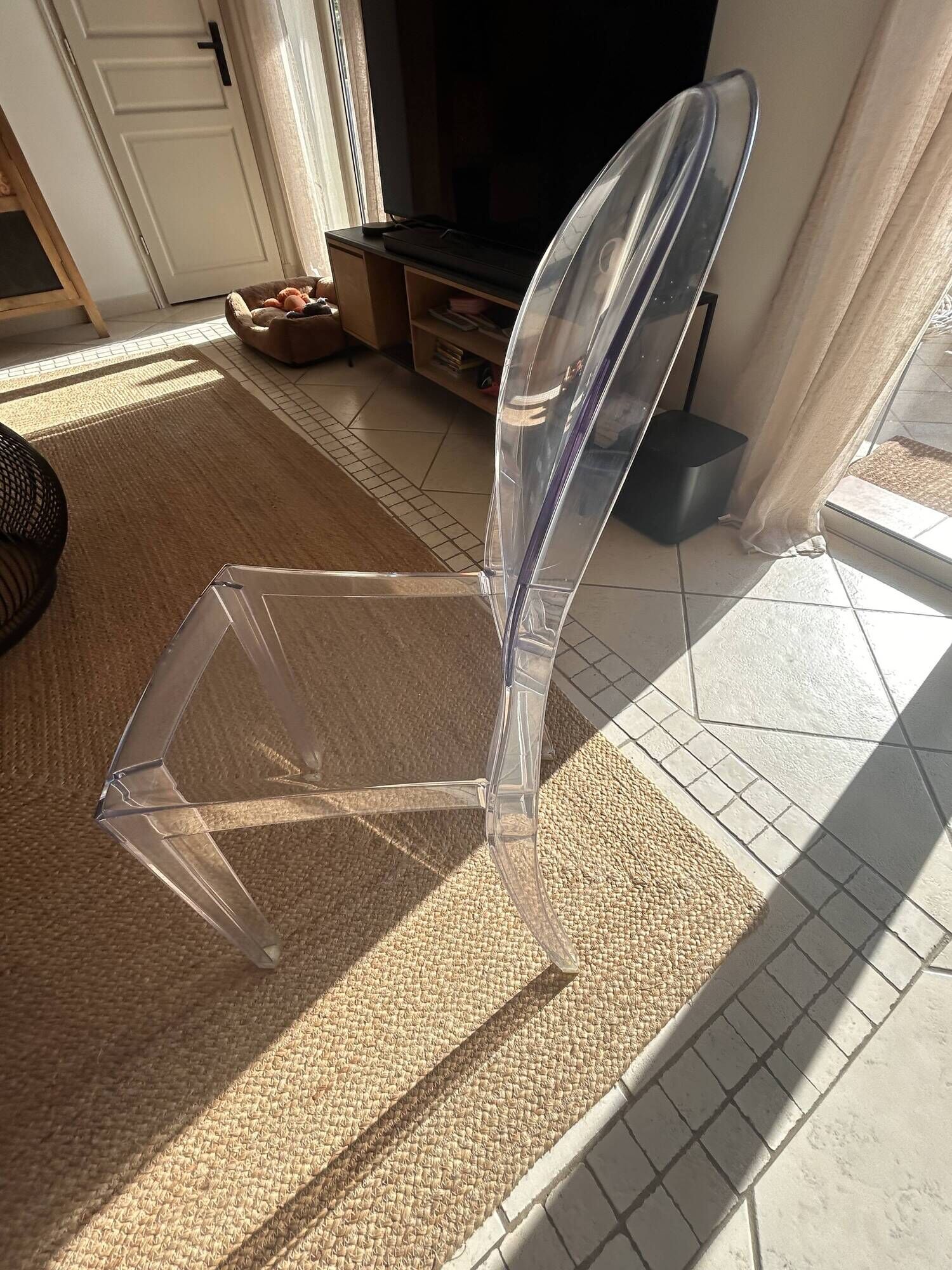 Chaise kartell chaise  victoria ghost