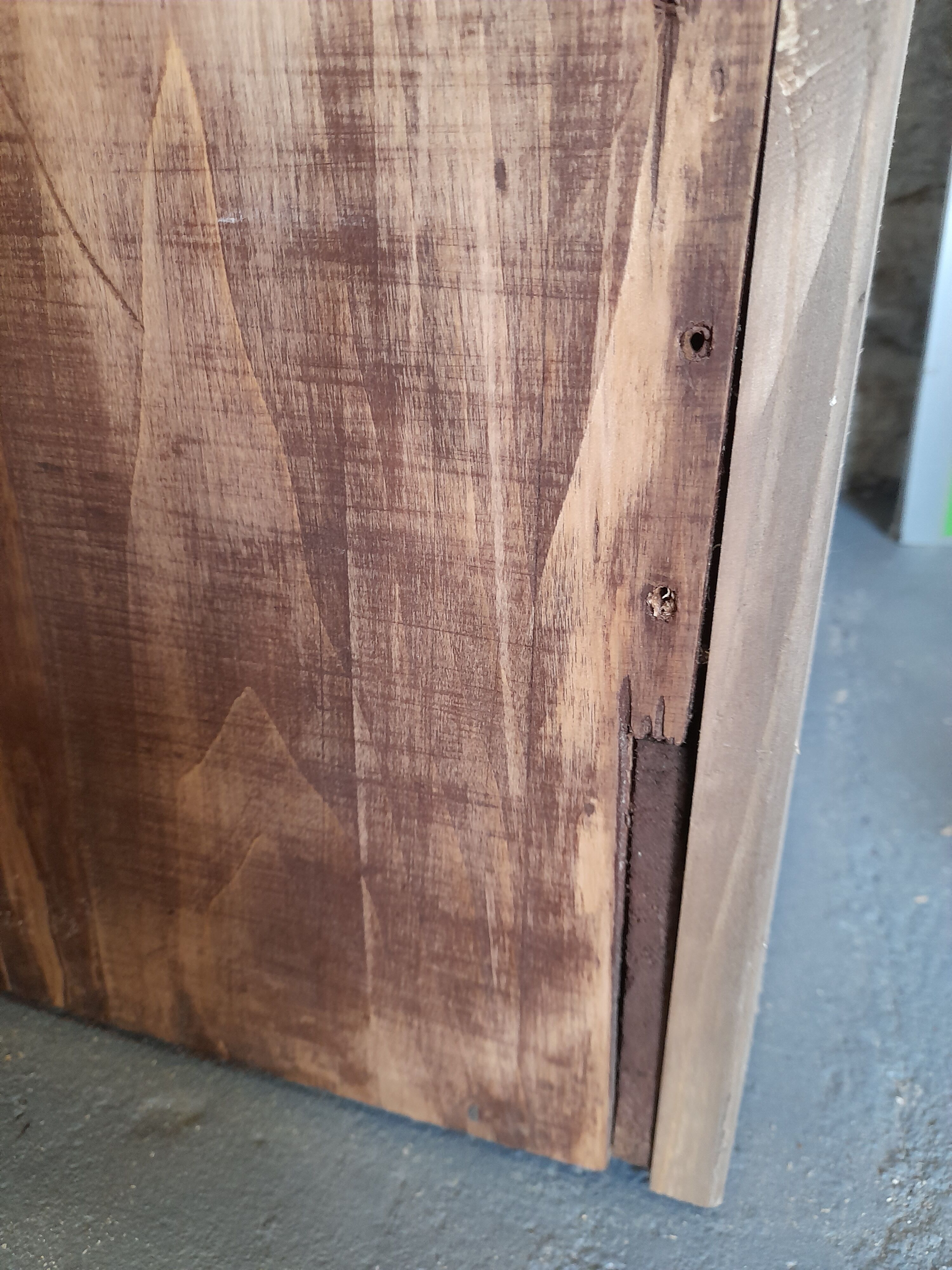 Antique pine cabinet