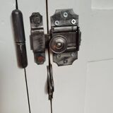 Old Parisian wooden locker room/wardrobe