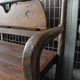 Banc de Jardin en Teck Recyclé - Wagon (2 pièces disponibles)