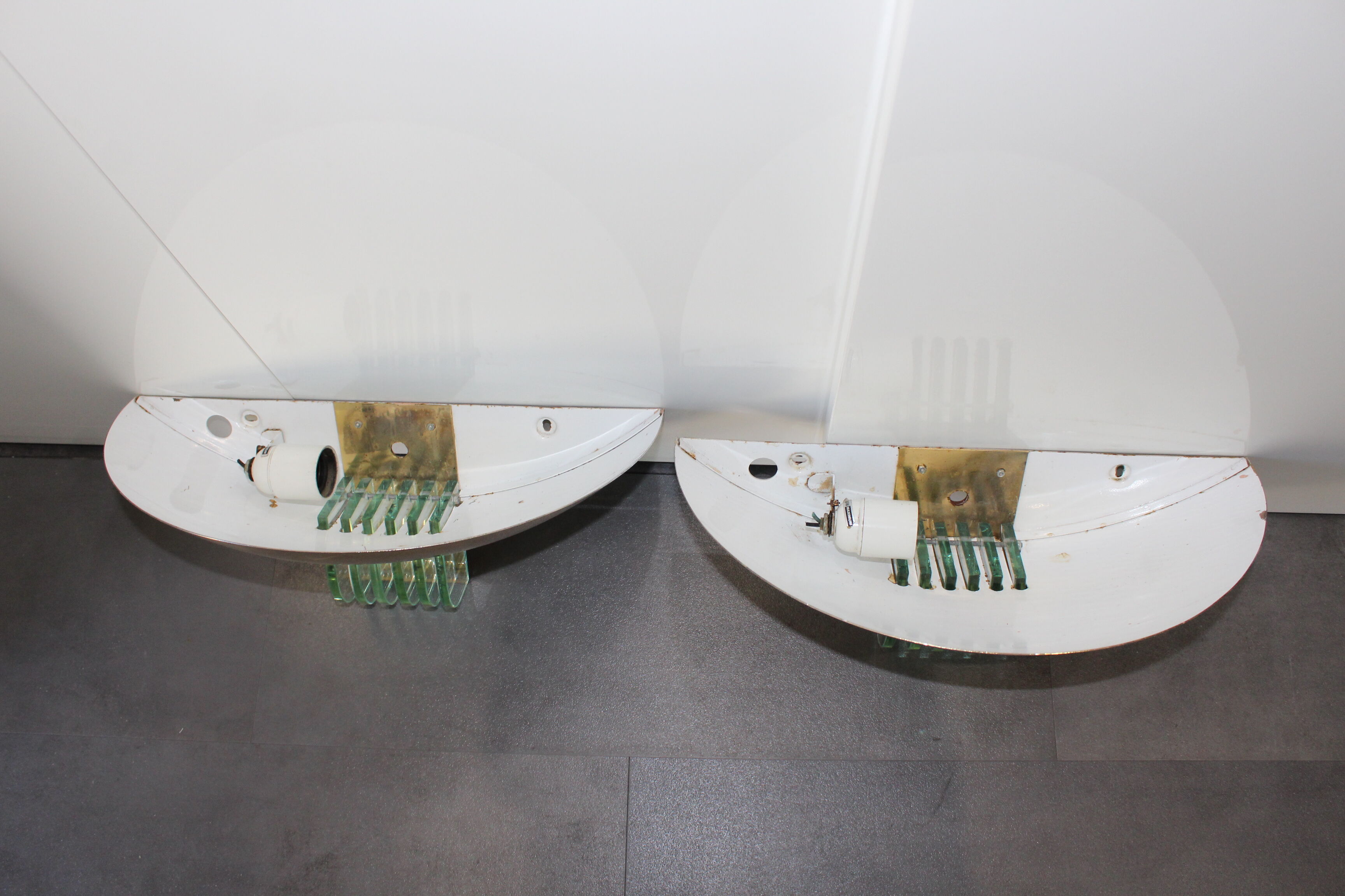 Vintage sconces 1980 design