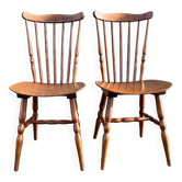 Paire de chaises Baumann, Tacoma, vintage, années 60
