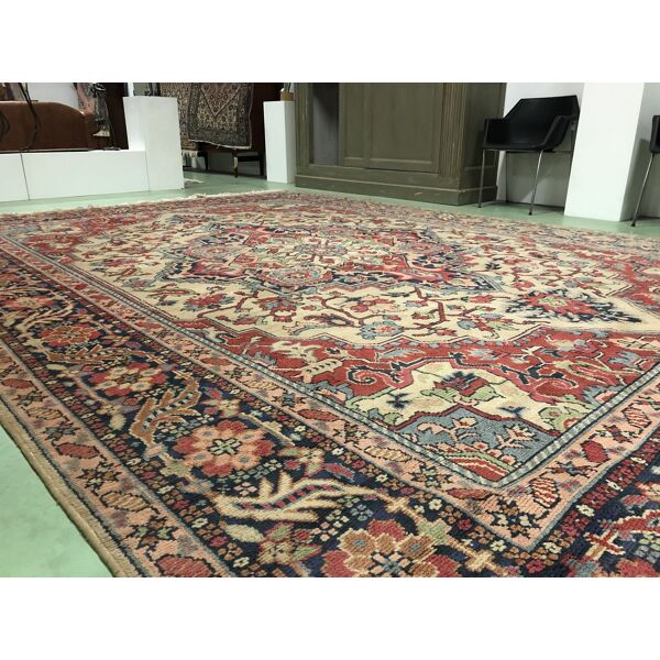Immense tapis en laine fait main 430x300 cm | Selency
