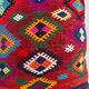 Coussin de sol kilim géant, coussin de sol kilim complet 90x46x25 cm, rouleau 2560