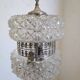 Suspension en verre vintage