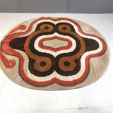 Large modernist rug, 1970s