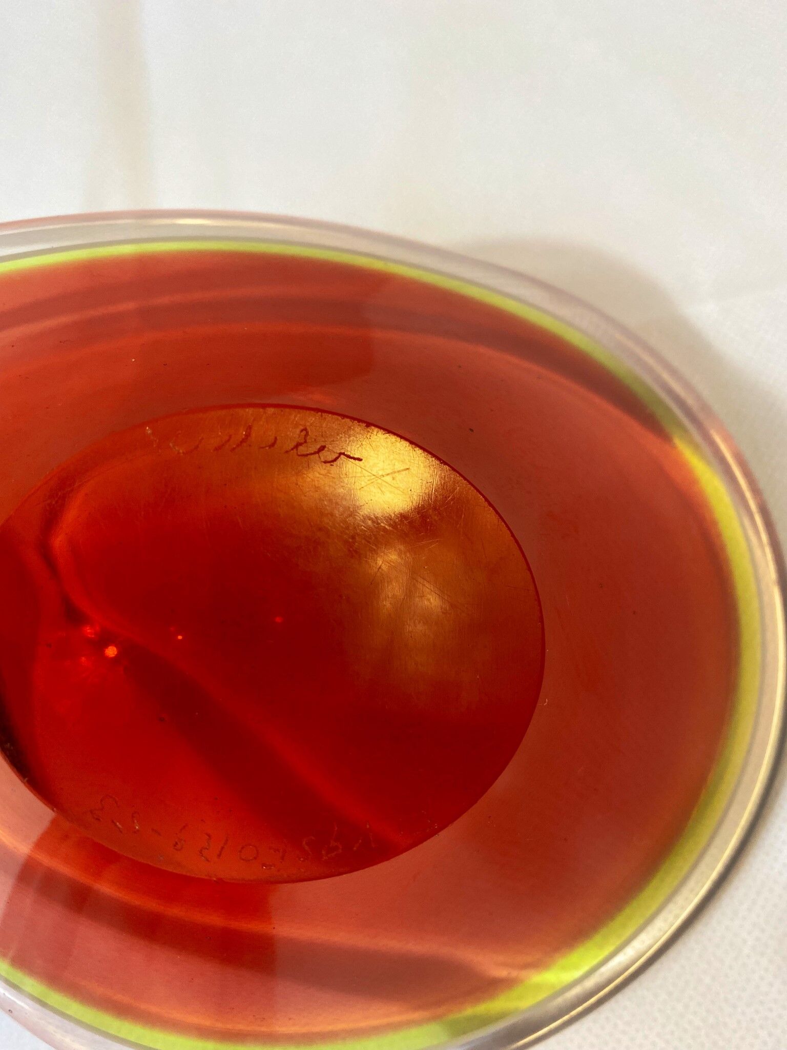 Glass cup by Paul KEDELV in 1953