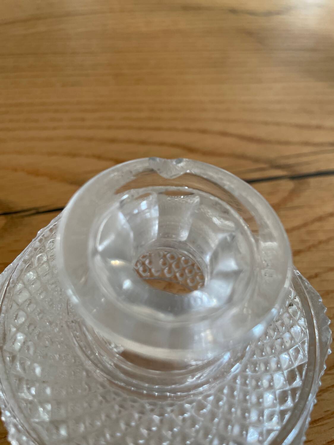 Pair of 19th-century Saint Louis perfume bottles