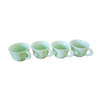 Set of 4 coffee cups