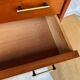Commode vintage bois laqué
