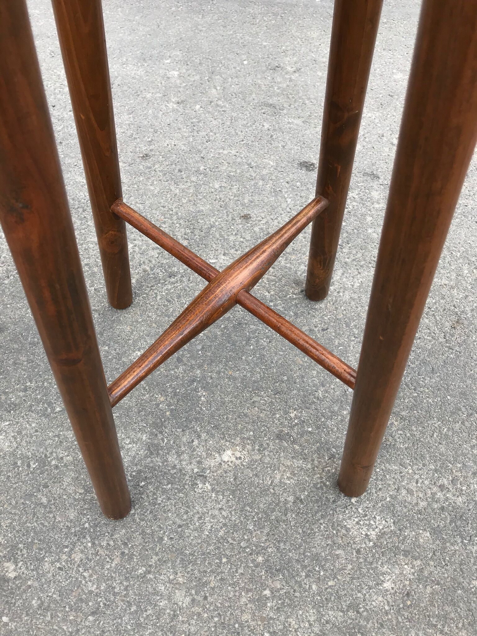 Pair of high vintage stools 1960