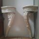Paire de console d angle de style Louis XV