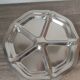 Vintage silver-plated metal tray.
