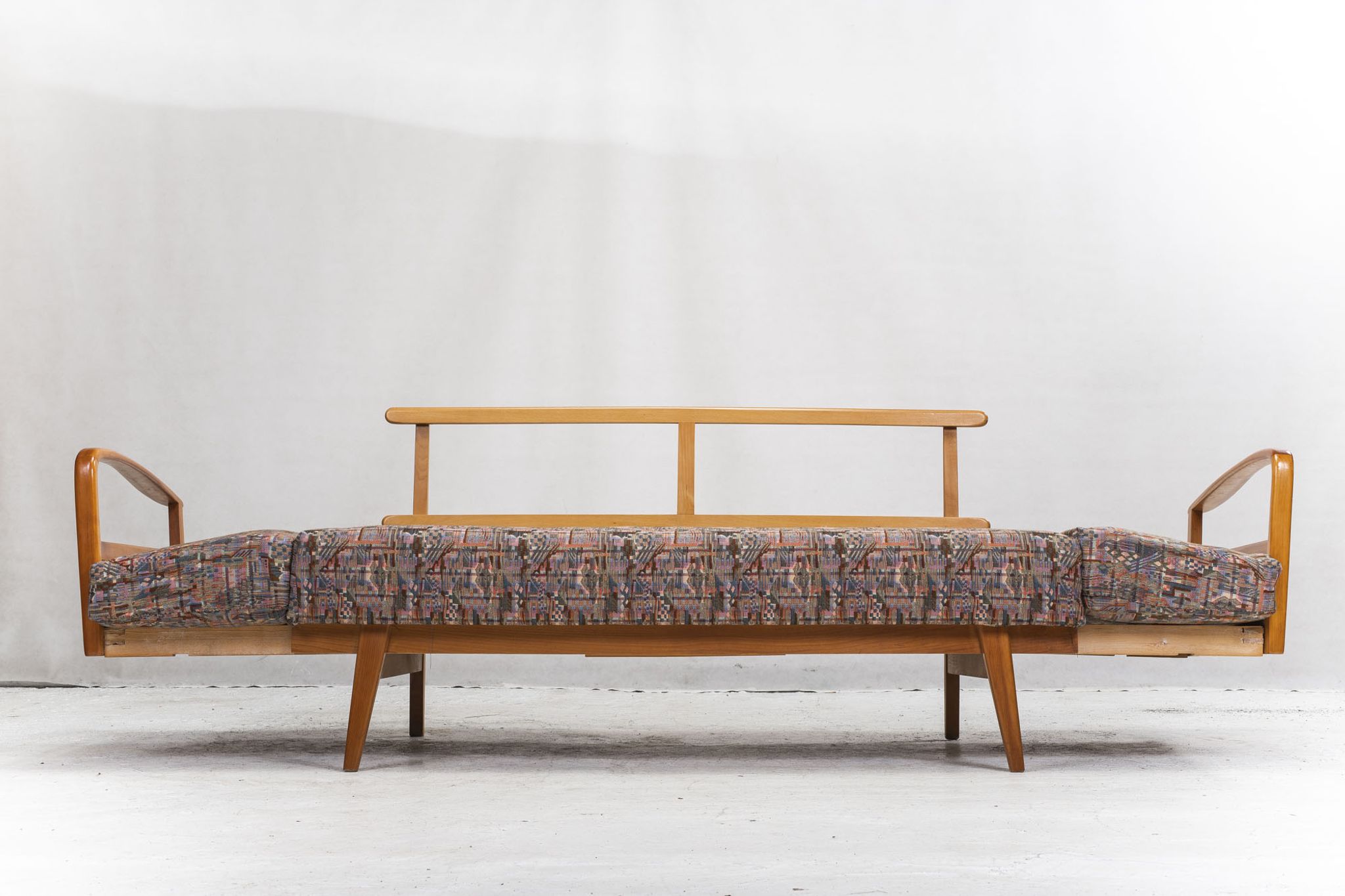 Antimott Easy Chairs & Daybed in Cherry by Walter Knoll / Wilhelm Knoll for Knoll Inc. / Knoll Inte