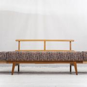Antimott Easy Chairs & Daybed in Cherry by Walter Knoll / Wilhelm Knoll for Knoll Inc. / Knoll Inte