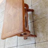 Vintage mountain chalet coffee table