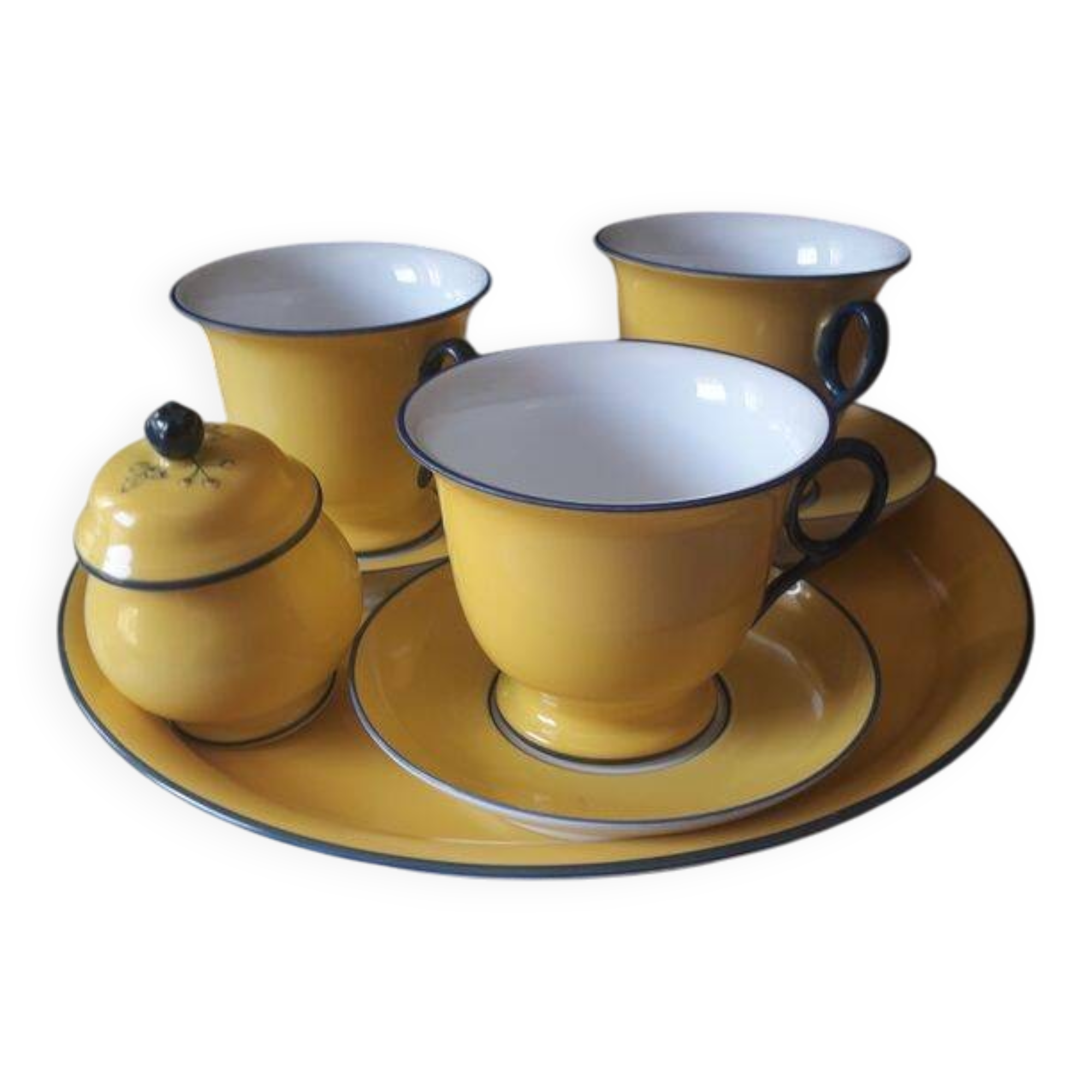 Chastagner Limoges porcelain lunch service