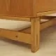 Commode en chêne danois et en frêne plaqué avec un dessus extensible, années 1970