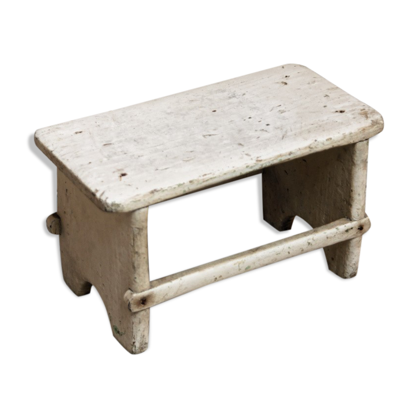 Wooden white foot walk