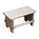 Wooden white foot walk