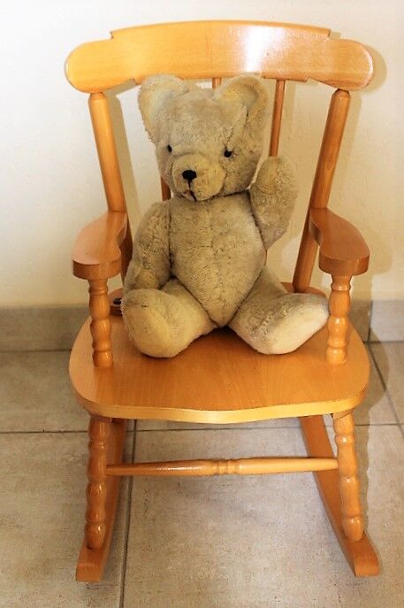 Vintage child rocking chair