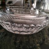 Baccarat art deco cut crystal powder box