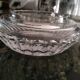 Baccarat art deco cut crystal powder box