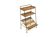 Scandinavian rattan magazine rack, Sweden, 1950s