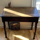 Antique sloped desk / vintage secretary